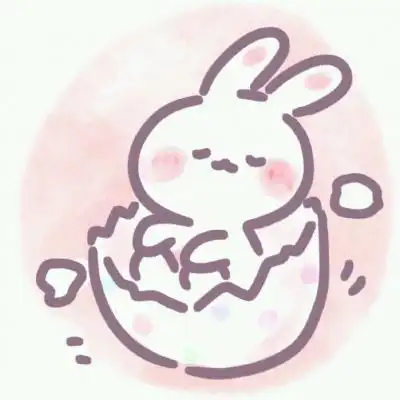 兔子卡通头像可爱萌 卡通小白兔头像图片