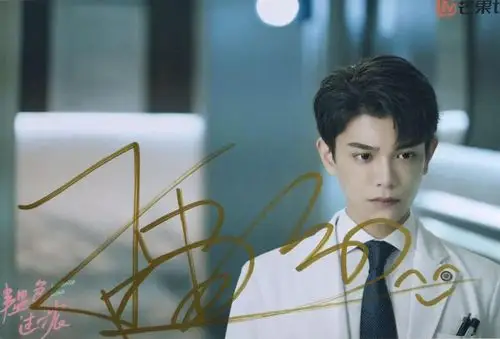 丁禹兮签名照 签名保真 可发工作证照片 价格实惠 有需要的私我