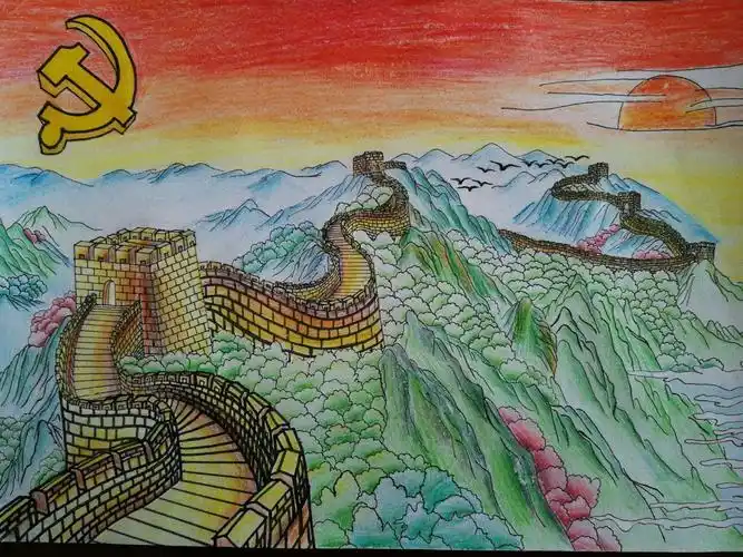 五年级学生作品