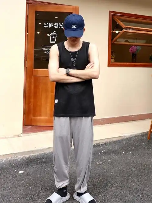 176130男生穿搭今日是体育生