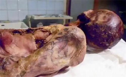 湖北古墓现500年前女尸考古界完美千年女尸盘点