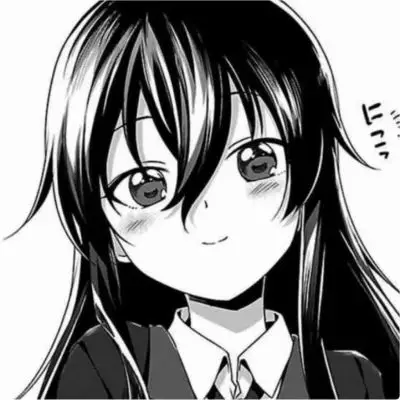 动漫黑白女生_女生头像_我要个性网