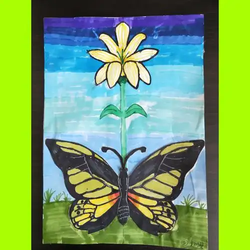 巧手描绘对称美——燕山小学四年级数学节