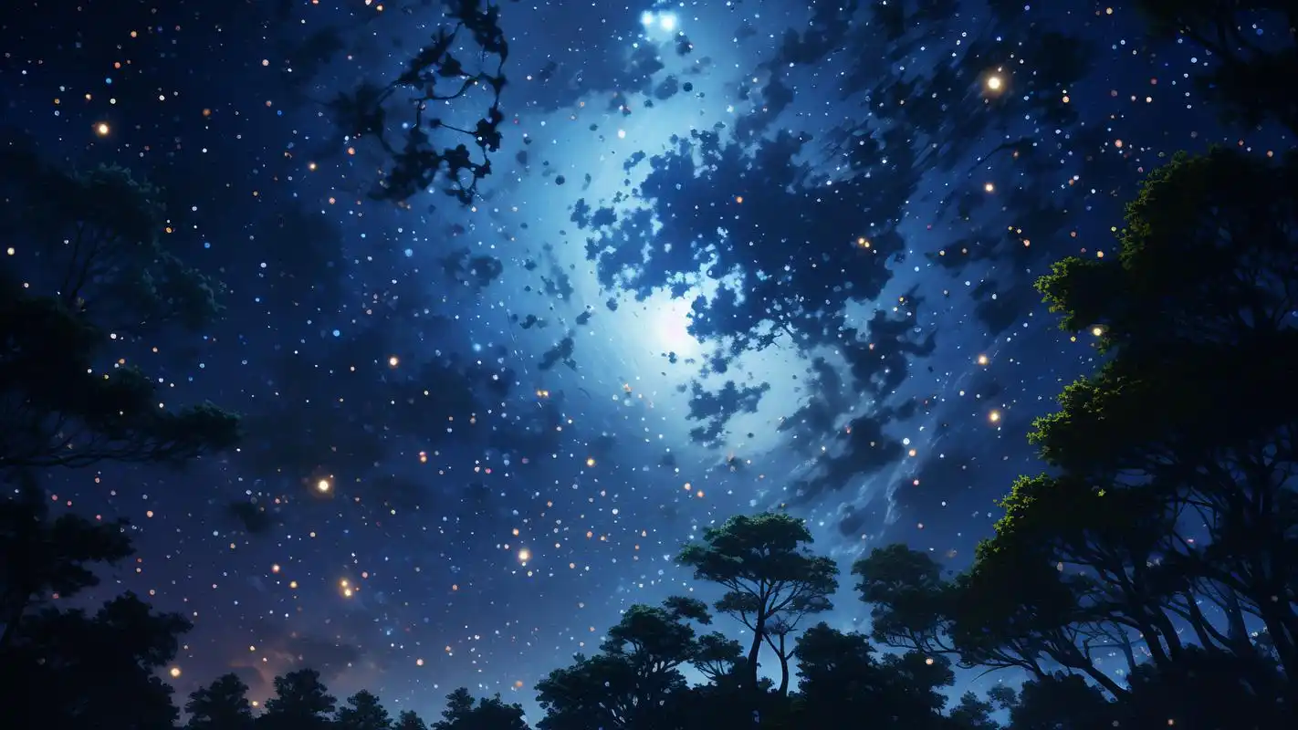 今天给你们带来一波高清全屏的ins风格星空壁纸!