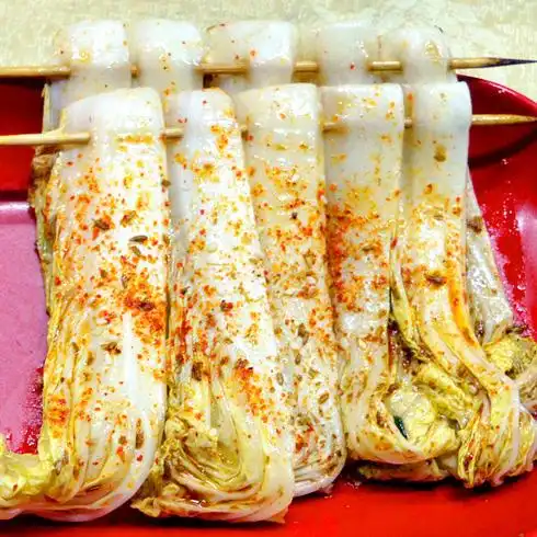 烤娃娃菜*5串 - 白云飘