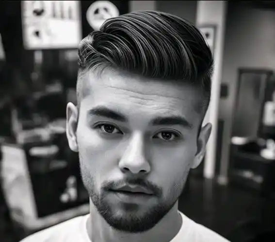 它可以增加头发的光泽和光滑度,改变头部的线条,使其更加成熟和稳定.