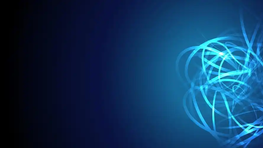 尺寸:1920×1080蓝色渐变背景,杂乱线条艺术创意科技风幻灯片背景