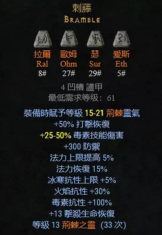 暗黑2谜团符文之语顺序讲解暗黑2谜团符文之语怎么做