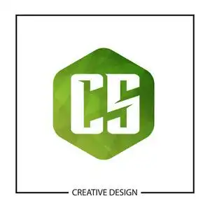 初始字母cs标志模板设计照片