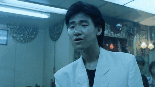 《旺角卡门》中张学友的"乌蝇哥"演绎 ▽