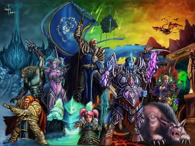 魔兽世界图片(为了联盟) - 赤虎壹号