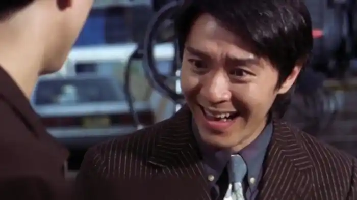 喜剧之王周星驰吃惊表情转场视频素材