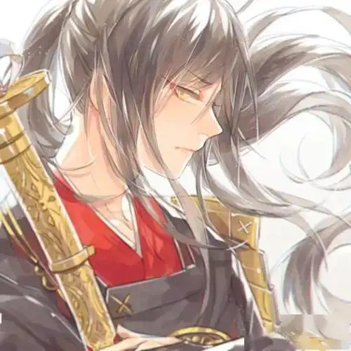 白色帅气头像男生头像动漫头像