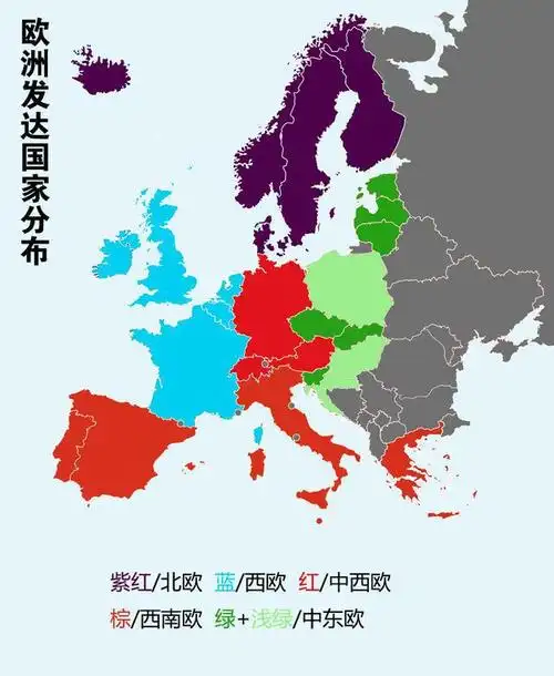 发达国家与高收入经济体的分布及地理位置_网易订阅