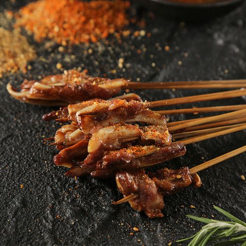 小串脆骨网红街霸小鲜肉夺命手把串中街肉串炸串鸡肉丸