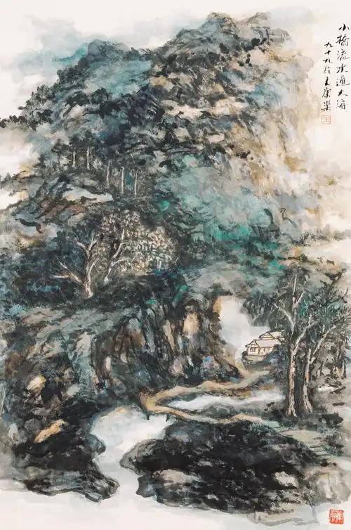 中国文人画中的梵高——王康乐