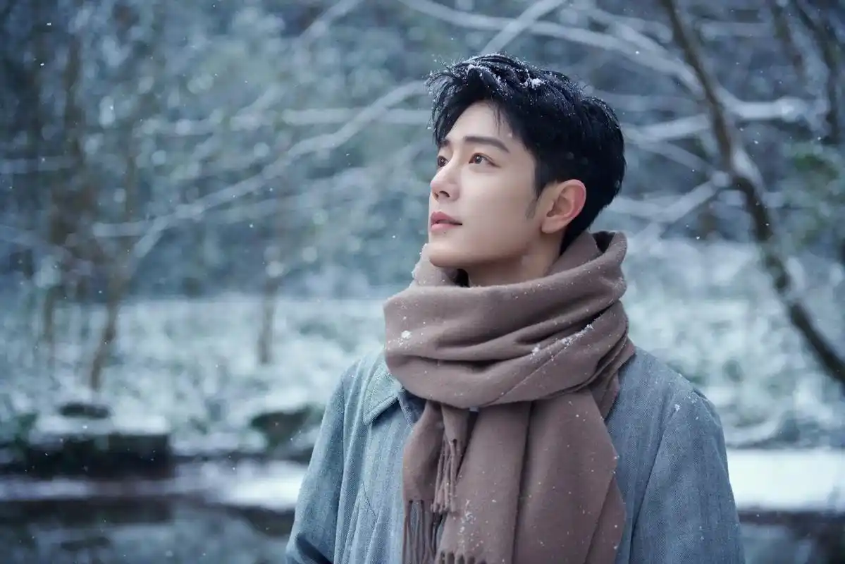 肖战 雪景大片来啦! - 抖音