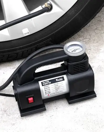 威卡司 汽车用应急大功率打气泵可放气12v 车载充气泵