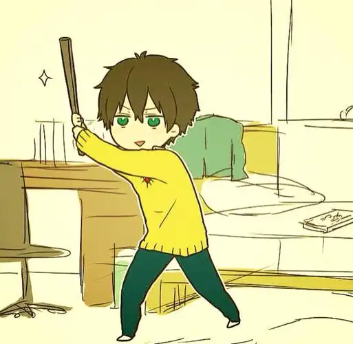 堆糖-冰菓 头像～折木奉太郎～おれき ほうたろう…_来自喜喜儿糖的图