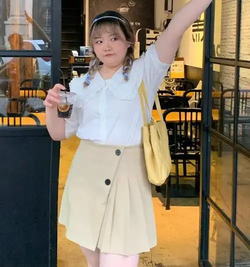 胖女孩最关心的显瘦穿法,150斤女生的时髦搭配示范,上身瘦十斤