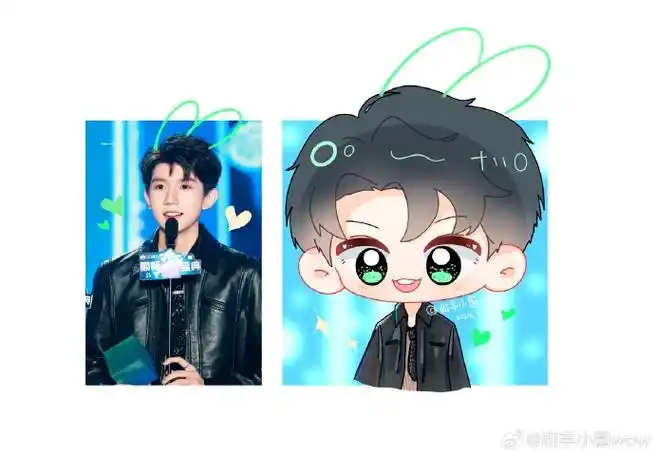 超话你画我猜##pick你的星画手##超话创作官##王源出席qq音乐巅峰