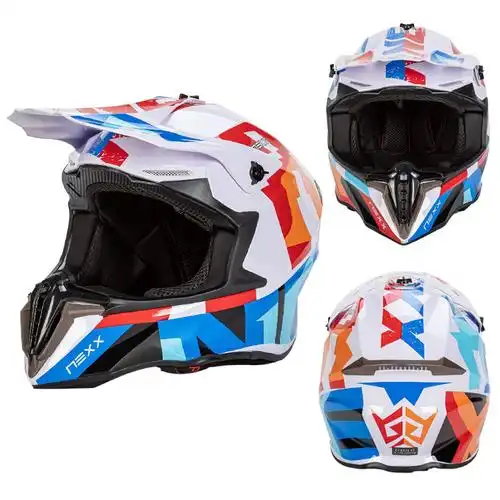 越野头盔nexx摩托车电动车速降卡丁车山地骑行比赛摩托车头盔