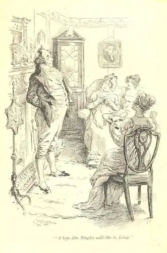 《傲慢与偏见》小说版古典英伦插图(黑白版) | 我图我秀