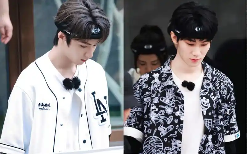 4丁程鑫刘耀文张真源贺峻霖全员加速中录制上班!玩得开心注意安全