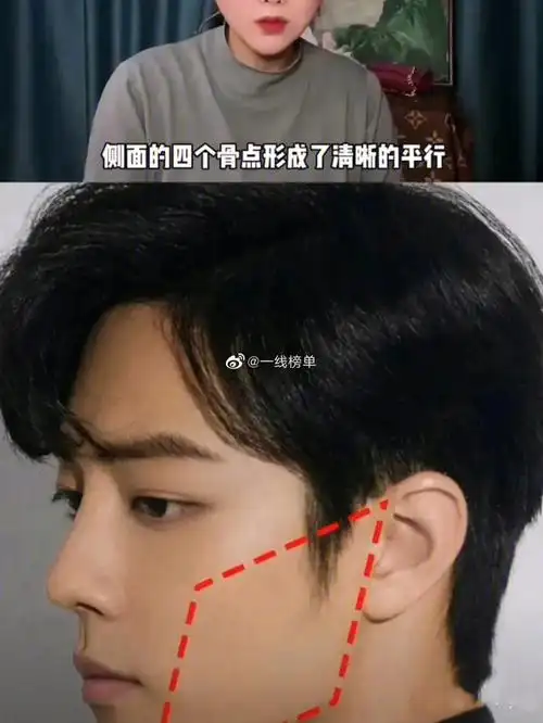 看整形医生如何解析肖战侧颜04