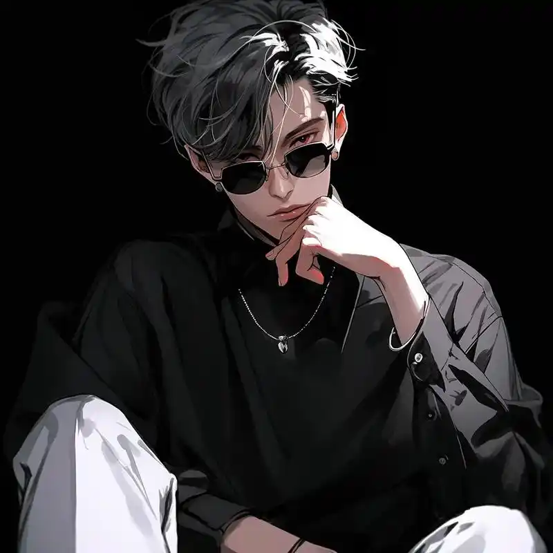 动漫男生头像 #禁欲系 #优质头像 #优质男头 #西装杀 - 抖音