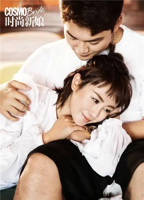 马丽与小11岁老公唯美婚纱照曝光 嫁给爱情的她变温柔小女人