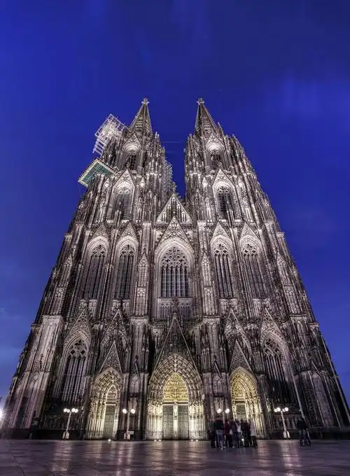 科隆大教堂世界上最完美的哥特式教堂建筑