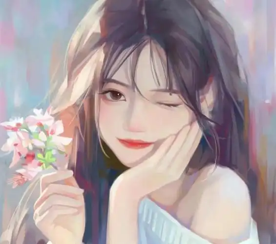 超美超仙的手绘女生头像【手绘头像女】