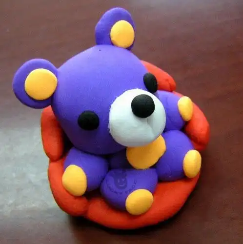 泥塑 《超级粘土简单作品图片欣赏》正文   超轻粘土手工制作对儿童来