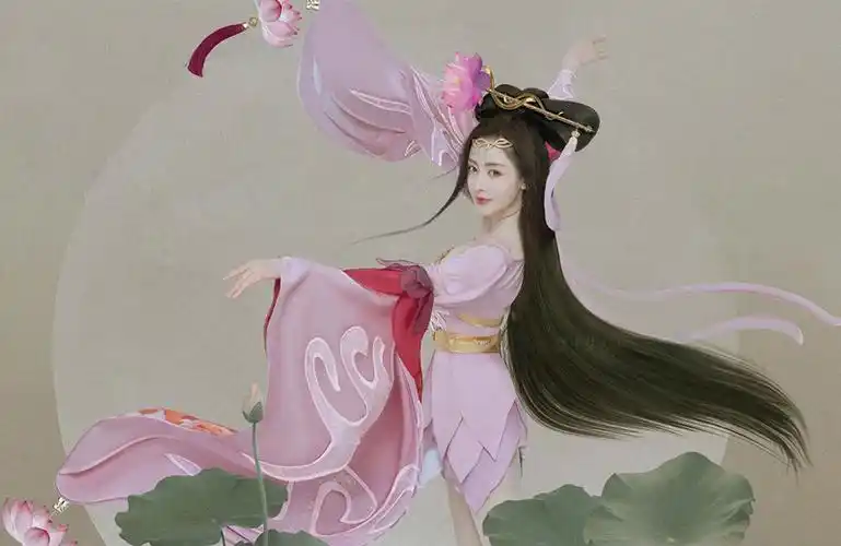 张天爱扮《王者荣耀》中貂蝉英雄,让人挪不开眼睛