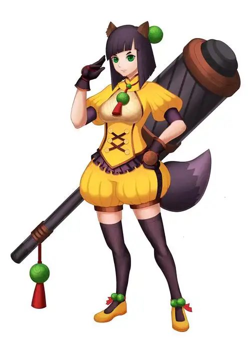 简单的角色设定|插画|游戏原画|seajay_zhou - 原创作品 - 站酷