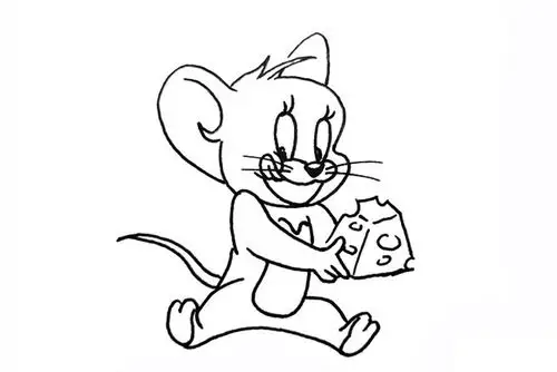 9款杰瑞简笔画画法图片大全