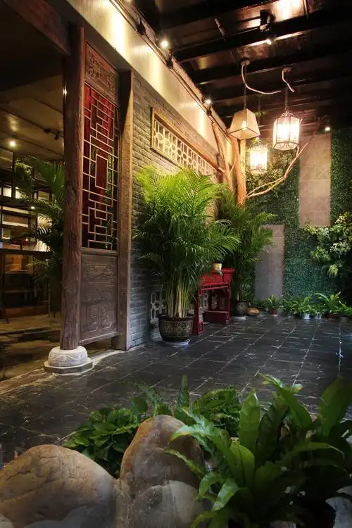 中式风格娱乐会所装修设计效果图片300平米娱乐会所装修图片