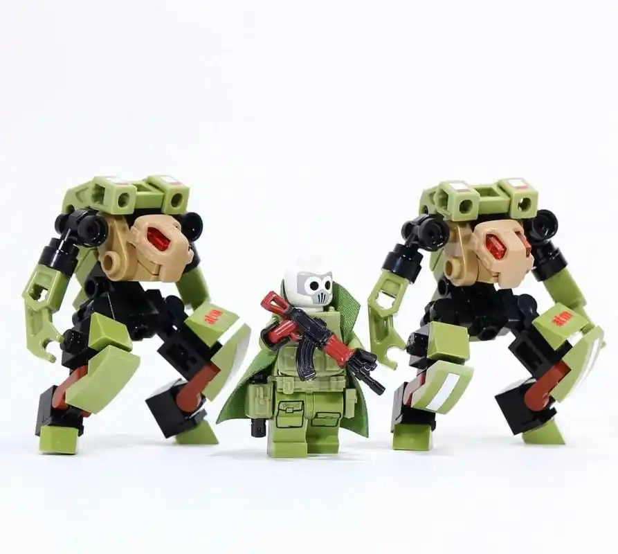 david vii 乐高迷你机器人合集