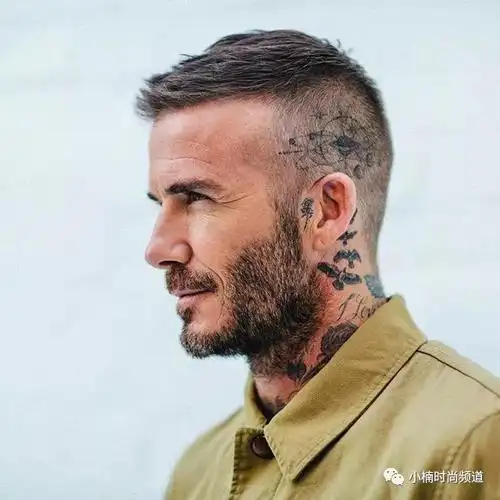 贝克汉姆最新夏日平头造型在ig曝光当年的贝帅回来了