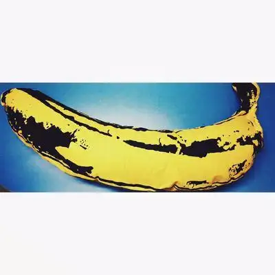 现货原创正品 andy warhol banana安迪沃霍尔香蕉抱枕 一件代发