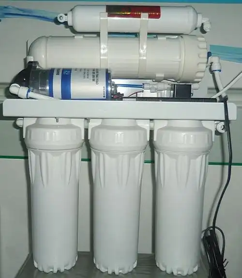 家用纯水机ro反渗透400g无桶防尘led显示流量净水器