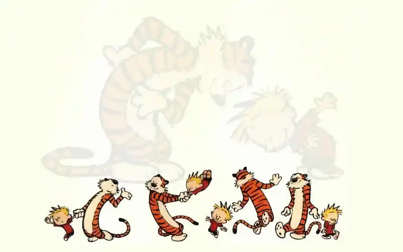 壁纸卡通老虎
