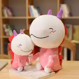 卡通莱阳狮子公仔roy6毛绒玩具恐龙小狗玩偶儿童礼物