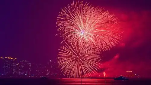 电脑壁纸 风景 2020年跨年只想和你分享这灿烂的烟花