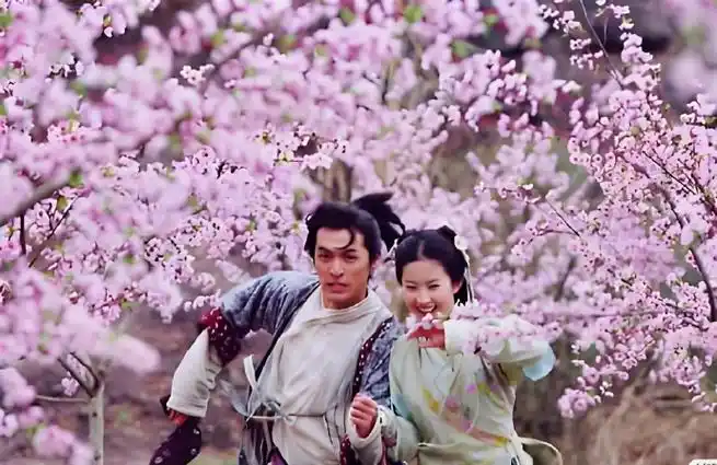 胡歌刘亦菲白玉兰顶峰相见##李逍遥赵灵儿白玉兰顶峰相见