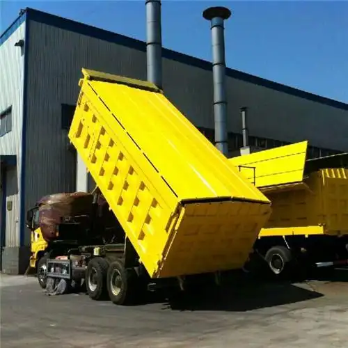 厂家供应自卸车加盖顶盖密闭系统环保顶盖