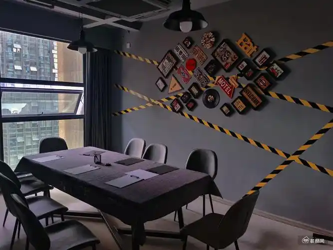 杭州400平米怪咖沉浸式剧本杀装修效果图