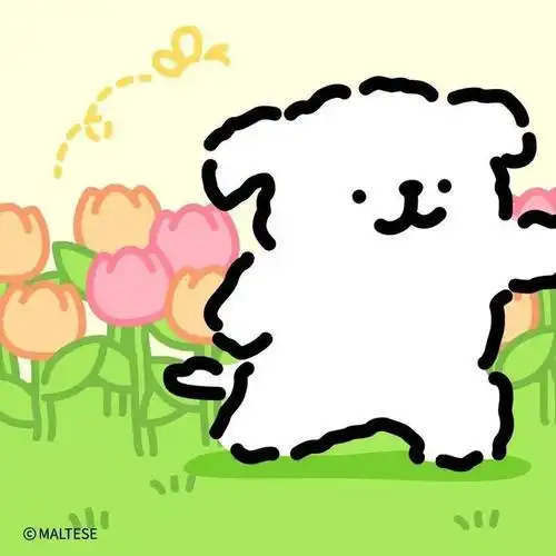 这么可爱的狗狗当头像是最适合不过的了.