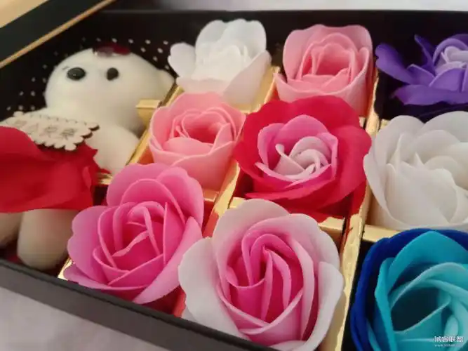 精品礼物送闺蜜女友礼品香皂花cd-董子爱